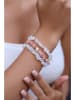 L'Atelier de Gaia Vergulde armband met edelstenen