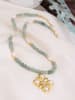 L'Atelier de Gaia Vergulde ketting met hanger - (L)45 cm