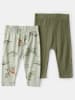 carter's 2-delige set: leggings kaki