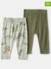 carter's Legginsy (2 pary) w kolorze khaki