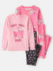 carter's 2-delige set: pyjama's roze/zwart
