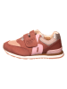 bisgaard Leder-Sneakers  in Gold/ Rot
