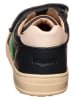 bisgaard Leren sneakers groen/zwart