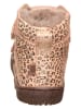 bisgaard Leren boots "Gorm" lichtroze/goudkleurig