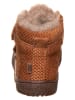 bisgaard Leder-Boots "Gorm" in Hellbraun