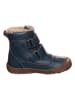 bisgaard Leder-Boots "Magnus" in Dunkelblau