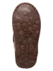 bisgaard Leder-Boots  in Dunkelblau/ Braun