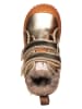 bisgaard Leren boots goudkleurig
