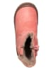 bisgaard Leder-Boots  in Rosa