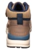 bisgaard Wanderschuhe  in Hellbraun/ Blau