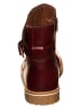 El Naturalista Leren winterboots donkerrood