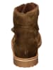 El Naturalista Leder-Winterboots in Khaki
