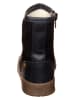 El Naturalista Leder-Winterboots in Dunkelblau