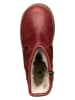 El Naturalista Leder-Winterboots in Dunkelrot