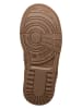 El Naturalista Leder-Winterboots in Dunkelrot
