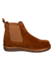 El Naturalista Leder Chelsea-Boots in Hellbraun