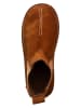 El Naturalista Leder Chelsea-Boots in Hellbraun