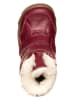El Naturalista Leren barefootwinterboots donkerrood