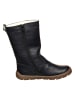 El Naturalista Leder-Winterstiefel in Dunkelblau