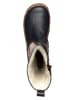 El Naturalista Leder-Winterstiefel in Dunkelblau