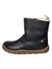 El Naturalista Leder-Winterboots in Dunkelblau