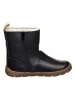 El Naturalista Leder-Winterboots in Dunkelblau