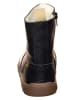 El Naturalista Leder-Winterboots in Dunkelblau