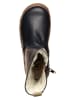 El Naturalista Leder-Winterboots in Dunkelblau
