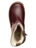 El Naturalista Leren winterboots donkerrood