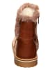 El Naturalista Leren winterboots bruin