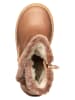 El Naturalista Leren winterboots lichtbruin