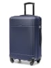 Puccini Hardcase-Trolley "Dublin" in Dunkelblau - (B)42 x (H)65 x (T)25 cm