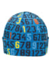 Döll Topfmütze in Blau/ Schwarz