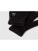 Benetton Fingerhandschuhe in Schwarz