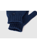 Benetton Fingerhandschuhe in Dunkelblau