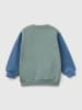 Benetton Bluza w kolorze zielono-niebiesko-kremowym