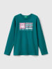 Benetton Longsleeve in Blau