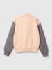 Benetton Sweatvest oranje/grijs