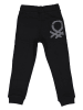 Benetton Sweathose in Schwarz