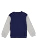 Benetton Sweatshirt in Blau/ Grau