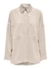 ONLY Corduroyblouse crème