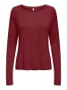 ONLY Pullover in Bordeaux