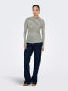 ONLY Longsleeve donkergroen/wit