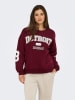 ONLY Bluza w kolorze bordowym