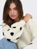 ONLY Sweatshirt in Creme