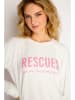 PJ Salvage Pyjama in Rosa/ Creme