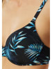 Schiesser Biustonosz bikini w kolorze czarnym