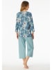 Schiesser Pyjama turquoise