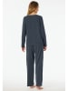 Schiesser Pyjama antraciet
