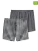 Schiesser 2er-Set: Boxershorts in Grau